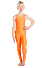 Catsuit Lycra Sleeveless Plain Front - All Colours  (#GEMMA)