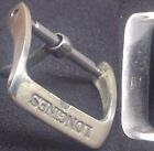 Original Longines "L" Buckle Fibbia 16mm inner from 1970 S.Steel Good L@@K ! !