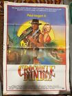 MANIFESTO MR CROCODILE DUNDEE PAUL HOGAN 2F H