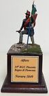 TIN TOY SOLDIER MINIATURES FIGURE  -ALFIERE 14° RGM. PINEROLO NOVARA 1849