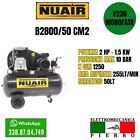 B2800/50 CM2 COMPRESSORE AD ARIA 50LT ABAC NUAIR CINGHIA MONOSTADIO V230 MONOFAS