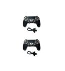 2 X Controller Senza Fili Compatibili Per Playstation 4 Wireless Senza Fili