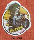 motorcycle moto rider skeletor adesivi stickers