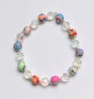 Stunning Fimo & Italian Crystal Bracelet Version 1