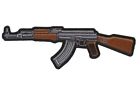 Patch Ak 47 Kalashnikov Distintivo Tattico Stoffa Ricamato Softair a strappo