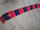 SCIARPA SCARF GENOA 1893 CALCIO FOOTBALL. BANDE ROSSOBLU CON RICAMO