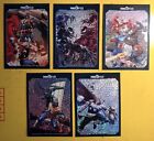 MARVEL BATTLES OFFICIAL CARDS -5 CARDS LIMITED EDITION COMPLETA PANINI 2024