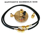 SUPPORTO BOMBOLA GAS R134A R404A R410A R407C R22 ECC