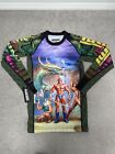 Tatami Fightwear x Sega Golden Long Sleeve BJJ Rashguard Size Small