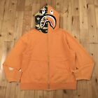 2006 BAPE camo Ape Vap Shark Hoodie M Size shark full zip From Japan