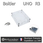 Boitier de Protection Acrylique Transparent pour Arduino Uno