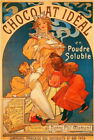 93998 Early 1900 s French Chocolat Ideal Food & Wine Wall Print Poster UK