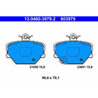 Pastiglie Anteriori Smart ATE - 603979