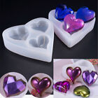 Heart Silicone Pendant Mold Jewelry Making Resin Mould Epoxy Casting Craft Tool