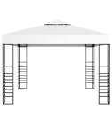 Gazebo da Giardino 3x3 m Bianco