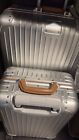 Rimowa  suitcase Cabin Silver  brown leather(55x40x20cm) Used