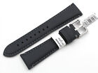 Handmade Strap Cinturino 22mm Made in Italy Grigio Unisex Vera Pelle Liscia NEW