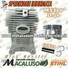 Cilindro pistone motosega Stihl MS280 d. 46 gruppo termico spinotto 10 113302012