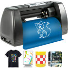 VEVOR Plotter da Taglio 375mm Kit da Tavolo Vinile Adesivi Stampa USB Signcut