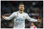 Cristiano Ronaldo Signed Autographed Photo Pre-print 6x4