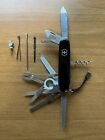 Victorinox Swiss Champ Nero Coltellino Svizzero Vintage Anni 80-90