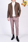 RRP€310 NEILL KATTER Woven Blazer Jacket US38 IT48 M Wool Blend Houndstooth