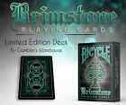 BICYCLE BRIMSTONE aqua deck,poker playing cards  mazzo carte da gioco magia