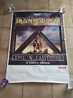 IRON MAIDEN - Locandina Manifesto Poster Promo THE X FACTOR - TOUR Italy 70X100