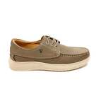 Scarpe barca uomo Valleverde 11931 in pelle casual taupe