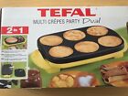 TEFAL multi crepes party dual, piastra antiaderente per crepes e pancakes