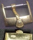 Original Vintage Rolex Buckle Fibbia 14mm inner YGP Excellent ! ! L@@K ! !