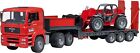 BRUDER MAN TGA bilico con Manitou MLT 633 - 02774