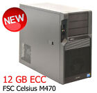 Workstation FSC Celsius M470 Xeon Raid D2778-B14 D2507-D11 12GB Auch Medizin New