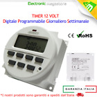 TIMER DIGITALE PROGRAMMABILE 12V