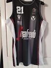 canotta basket shirt jersey virtus Bologna shengelia xl