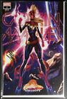 Captain Marvel 1G Ltd Signed J Scott Campbell Certificate Comics originale USA