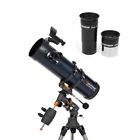 Celestron telescopio 130/650 equatoriale Newton Astromaster 130EQ (260X) - CE310