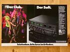 Telefunken TRX 3000 HiFi Receiver Disko Original 1979 Vintage Advert Werbung