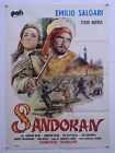 SANDOKAN avventura U.Lenzi Steve Reeves Geneviev Grad manifesto 1963