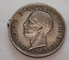 Antica moneta 5 LIRE 1926 AQUILOTTO RE Vittorio Emanuele III