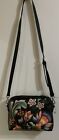 desigual handbag Reversible Long Straps Black With Flowers Or White With Flowers