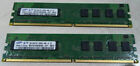 Kit HP MEMORIA SAMSUNG RAM DDR2 800 Mhz 2 x 1GB PC2-6400 M378T2863EHS-CF7 0913