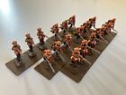 LOT 18 TOY SOLDIERS PAINTED ESCI SET 232 INDIAN WAR KIBER PASS BRITISH INFANTRY