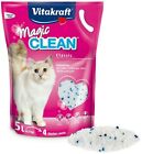 LETTIERA GATTO SILICIO LETTIERA PER GATTI SABBIA INODORE VITAKRAFT MAGICCLEAN 5L