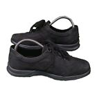 Mephisto Runoff Comfort Shoes/trainers Black Suede Leather Soft Air Jet UK 5