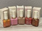 Vintage Avon Color Last Nail Enamel Polish Lot of 5-.5 oz  NEW-Old Stock 1988