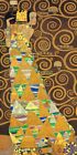 Quadro GUSTAV KLIMT Albero della Vita N 5 Stampa Mdf Tela Swarovski Arredo Casa