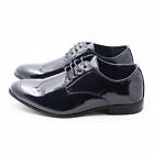 Scarpe Uomo Eleganti Blu Nere Lucide Estive Inglesina Classiche Cerimonia Derby