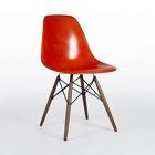 Herman Miller Eames Chair Orange Original DSW Dining Side Shell