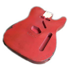 Tele Relic / Aged Telecaster Body, Aged Nitro Fiesta red